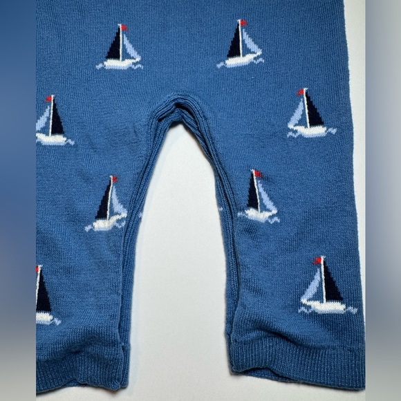 NWT Janie and Jack Baby Sailboat Sweater One-Piece Size 3-6M - Picture 5 of 5